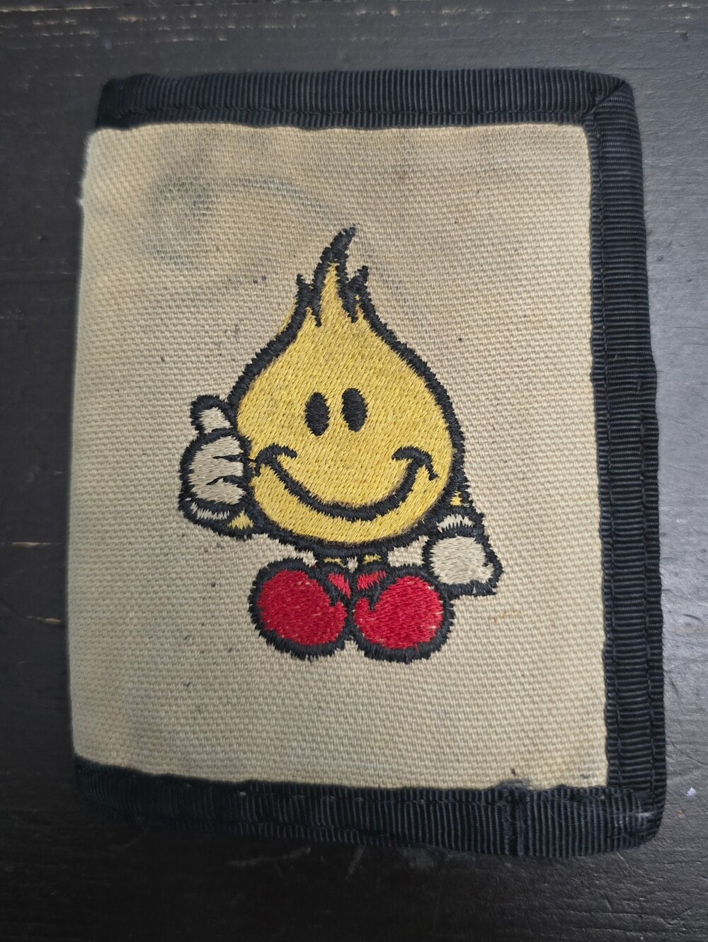 Flame Boy World industries Wallet Trifold Wallet Y2K Skateboarding Nostalgia